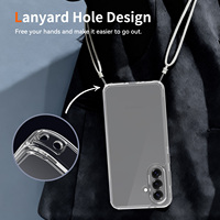 Funda Transparente Personalizada de Alta Calidad para Samsung A37 con Orificio de Precisión para la Lente, Protectora Antirrayaduras, Carcasa Trasera Duradera para Teléfono Móvil