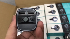 Chargement Usb Appel Mains Libres avec LED et Radio 12v Double Chargement Usb Usb bluetooth Voiture MP3 <span class=keywords><strong>Transmetteur</strong></span> <span class=keywords><strong>FM</strong></span> - Product Image 6