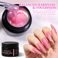 Gel UV professionnel pour salon de manucure, sans HEMA, sans TPO, gel dur de construction pour ongles effet sirène, 1 kg, collection de gels dur pour ongles, gels poly pour ongles