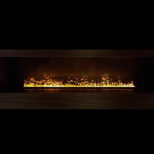 <span class=keywords><strong>Chimenea</strong></span> Eléctrica Inteligente de Acero de 2400 mm (96 Pulgadas) con Llama de Vapor de Agua y Neón, Moderna, para Interiores, con Control Remoto - Product Image 1