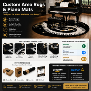 Alfombrilla Antivibraciones para <span class=keywords><strong>Piano</strong></span>, Aislamiento Acústico, Alfombra para Debajo del <span class=keywords><strong>Piano</strong></span> para Reducción de Ruido, Decoración para Sala de Música - Product Image 4
