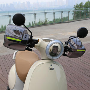 Torster elektrikli motosiklet el koruması rüzgar geçirmez ve sıcak PC malzeme genişletilmiş genişletilmiş kelebek tarzı motosiklet aksesuarları - Product Image 6