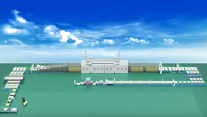 Línea de producción de paneles de yeso Cojinete de control automático y planta de fabricación de uso en el techo del motor - Product Image 3