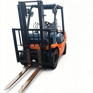 Chariot élévateur diesel Toyota d'occasion 2,5 tonnes 4300 kg à moteur à combustion interne pour Toyota en stock pour inspection par rapport et vidéo - Product Image 1