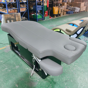 Table de massage <span class=keywords><strong>électrique</strong></span> de luxe à 3 moteurs pour salon de beauté, <span class=keywords><strong>lit</strong></span> de soin des cils, hauteur réglable, infrarouge, <span class=keywords><strong>lit</strong></span> de spa facial - Product Image 5