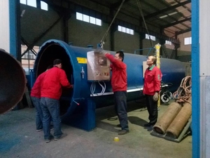 Công nghiệp lớn gỗ/tre chất bảo quản ngâm tẩm thiết bị nhà máy chân không Nồi hấp áp lực tàu - Product Image 3