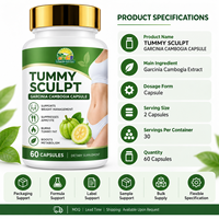Capsules de Garcinia Cambogia à Marque Blanche, Brûleur de Graisse Naturel à Base de Plantes, Capsules de Biotine pour la Perte de Poids, Acide Hydroxycitrique (HCA), Vente en Gros Direct Usine