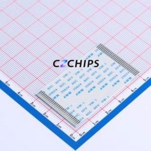 FC-1.0B-30P-50mm FFC Cable (Flexible Flat Cable) P=1mm Connector 30P 1mm 0.3mm Non-Inverting - Product Image 1