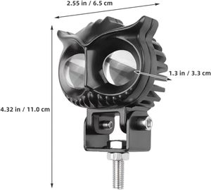 Colorful Owl Fog <b>Light</b> Motorcycle Lighting Systems Mini <b>Driving</b> <b>Light</b> Faro Para Motorcycle - Product Image 3