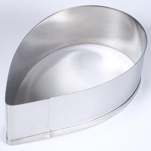 Haute qualité 7 pièces décoration gâteau outils en acier inoxydable Rose pétale moules à biscuits et <span class=keywords><strong>emporte</strong></span>-pièces - Product Image 6