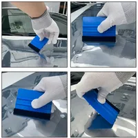 Qili nouveau kit d'emballage de véhicule accessoires de voiture en feuille automatique avec raclette grattoir pour installer des autocollants en vinyle sur la carrosserie de la voiture
