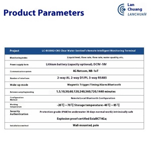Lanchuang Intelligent <span class=keywords><strong>Clear</strong></span> Water Sentinel Capteur d'objets Internet sans fil Surveillance à distance Équipement de <span class=keywords><strong>test</strong></span> de position du terminal - Product Image 4