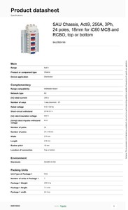 - แชสซี 250A 3Ph 18 มม. 24 ขั้ว TF /SAU25024183 Plc - แชสซี 250A 3Ph 18 มม. 24 ขั้ว TF /&nbsp SAU25024183 - Product Image 3