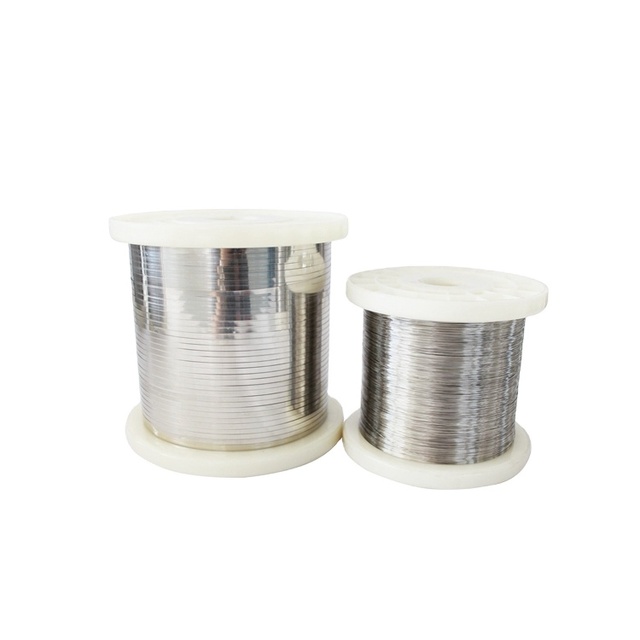 CR20NI80 Nickel Chromium Alloy Ribbon Flat Heating Wire Nichrome Compatible with Heating Systems