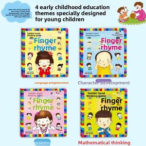 Impression personnalisée de comptines de doigts: Jeu de mains pour enfants-Éclaircissement du langage - Product Image 2
