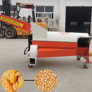 Petite décortiqueuse de maïs électrique avec tuyau de décharge pour usage agricole domestique, machine à décortiquer le maïs à performance stable - Product Image 2