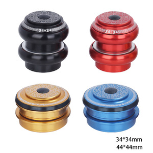 Juego de Dirección para Bicicleta de Montaña, Aleación de Aluminio, 34x34mm 44x44mm, Alta Resistencia, Duradero, Ligero, Piezas de Reparación para Bicicleta - Product Image 1