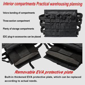 เสื้อกั๊กยุทธวิธีคุณภาพสูงแบบกำหนดเองสำหรับการยิงปืน ล่าสัตว์ กระเป๋าเป้สะพายหลัง - Product Image 4