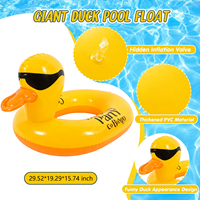 Bouée de piscine gonflable pour enfants en PVC épaissi et écologique, anti-fuite, 29,5 pouces, jouet de piscine