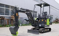 Mini-excavatrice domestique à haute efficacité 1 1,8 2 3 tonnes Qualité et fiabilité Utilisation Excavatrice sur chenilles SD18U Prix abordable