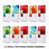 Perakitan Layar FHD In-Cell JK untuk Perbaikan Ponsel XR 11pro 12 Pro 13 Pro Max 14 15 16 Pro