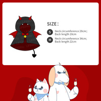 Animaux Accessoires Cosplay Costume Chat Robe Pet Cape Cape Halloween Vêtements Décoration pour Animaux de Compagnie