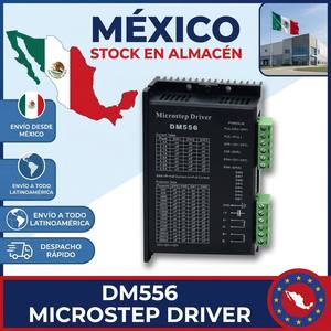 ไดรเวอร์ไมโครสเต็ปสเต็ปเปอร์ Mexico Stock Fast Shipping DM556 <span class=keywords><strong>DM542</strong></span> TB6600, DC9-50V, 0.5-5.6A, 0-200KHz, 256 ไมโครสเต็ป สำหรับ Nema 23 - Product Image 1