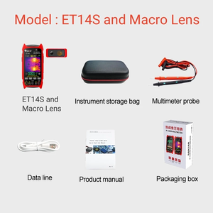 Cámara Termográfica Multímetro IR Original Nueva ET14S con Lente <span class=keywords><strong>Macro</strong></span> de 2.8 Pulgadas, Piezas Electrónicas en Existencia - Product Image 5