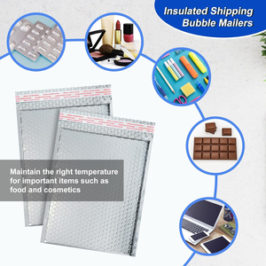 Sobres de Burbuja Mailerpak 8x11, Impermeables, Autosellables, Resistentes a la Humedad, Ecológicos, Biodegradables, Aislantes, Color Personalizado - Product Image 6