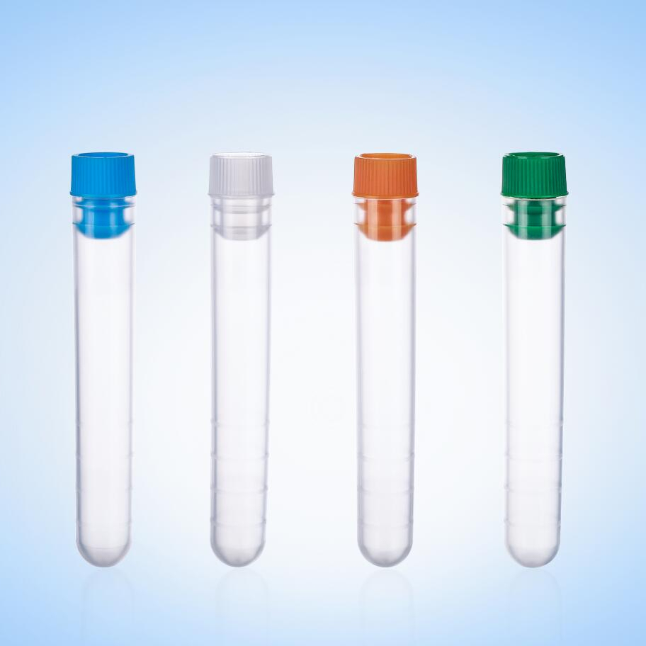 Labor PS oder PP 12x75mm Kunststoff Reagenzglas mit Deckel| Alibaba.com