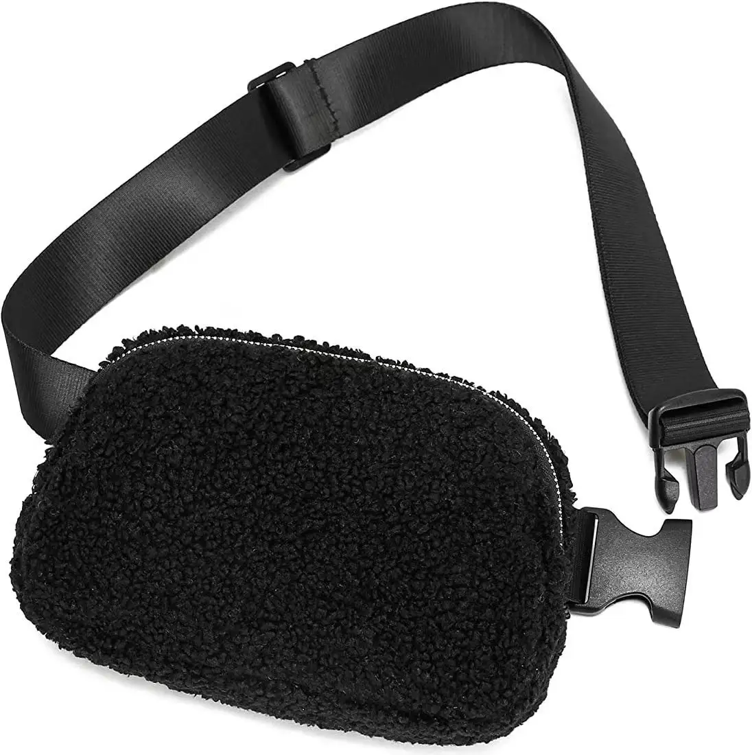 Wholesale Everywhere Fanny Pack Crossbody fleece Adjustable Belt Waist Bag Lulu Bags