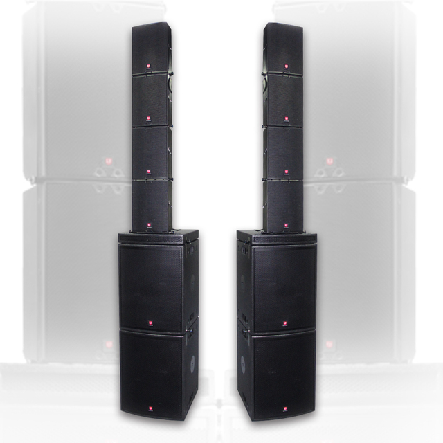 Wholesale Portable Mini Line Array System Active Sound Equipment Karaoke Indoor Speakers