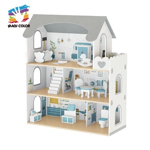 <span class=keywords><strong>Casa</strong></span> <span class=keywords><strong>de</strong></span> <span class=keywords><strong>Muñecas</strong></span> <span class=keywords><strong>de</strong></span> Madera Rosa <span class=keywords><strong>de</strong></span> 3 Pisos, Nueva Colección 2026, con Juego Completo <span class=keywords><strong>de</strong></span> Muebles, Diseño Abierto, para Niñas Pequeñas, Juego <span class=keywords><strong>de</strong></span> Imitación W06A745 - Product Image 4