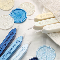Nouveau produit cire lettre motif bande de cire à cacheter 36 couleurs rétro sceau cire timbre bougie bâton