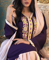 Vêtements à la mode du Moyen-Orient, d'Asie du Sud-Est et de Turquie, Abaya, vêtements à la mode, robe de nuit brodée en dentelle et patchwork, robe arabe pour femmes, Dubaï