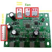 Carte mère Par Light 18/54/24 LED à quatre yeux, accessoire universel d'éclairage de scène, réparation de circuit imprimé 110V-220V IP Couleur
