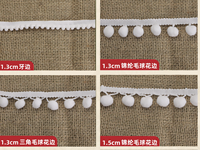 ZSY usine directe personnalisé jumbo gros pompon frange tresse bobble ball pompon dentelle pom pom garniture