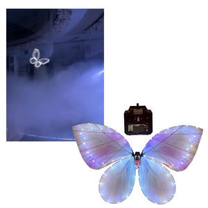 Farfalla Volante Biometrica a LED con Telecomando RC <span class=keywords><strong>per</strong></span> Matrimoni, Eventi, Feste, Cerimonie <span class=keywords><strong>Nuziali</strong></span>, Primo Ballo - Product Image 1