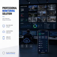 HEYI HY-W20 Sistema de Automatización de Alarma para el Hogar Inteligente, Kit de Automatización del Hogar Inalámbrico Estable, Red WiFi/WiFi GSM, Control Remoto de 8 Piezas