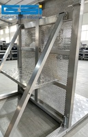 Barrera de Control de Multitudes de Aluminio con Certificado ESI TUV, Barricada Portátil Mojo para Conciertos, Festivales, Eventos en Vivo, Protección y Seguridad