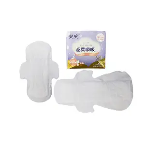 Productos menstruales para mujeres Fabricante de China Almohadillas menstruales para mujeres al por mayor Compresas sanitarias siéntase libre Compresas sanitarias