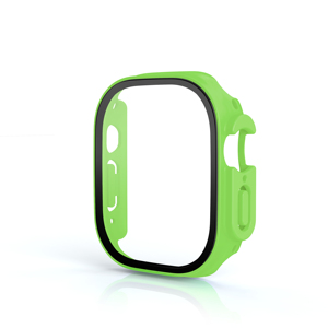 Ivanaze-funda protectora completa para PC, película de cristal transparente para Apple Watch Ultra 49mm, funda de PC para Apple Watch Ultra 49mm, 360 - Product Image 3