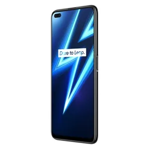 Fabrika fiyat hızlı kargo cep telefonu 4G Android HK depo Realme 6 Pro, 64MP kameralar, 8GB + 128GB, küresel resmi sürüm