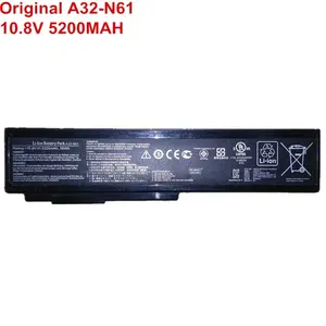 A32-N61 A32-M50 A33-M50 A32-X64 10.8V 5200MAH סוללה למחשב נייד עבור ASUS G50 G51 X64 N61 N61J N61D N61V N61VG n61JA N61JV חדש