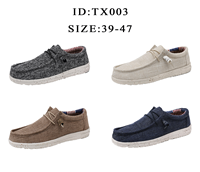 Tendance nouvelles chaussures à enfiler pour hommes mocassins décontractés lavables en Machine chaussures de marche légères et confortables en gros