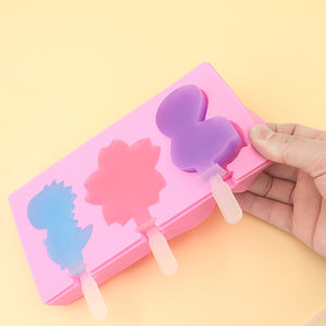 Spot <span class=keywords><strong>bricolage</strong></span> écologique crème glacée et fruits Silicone moule avec couvercle bâton créatif moule à <span class=keywords><strong>glace</strong></span> maison cuisine outil <span class=keywords><strong>de</strong></span> cuisson bâton <span class=keywords><strong>de</strong></span> fromage - Product Image 4