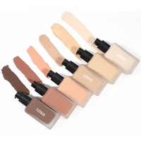 Fond de teint vegan longue tenue, waterproof, couvrance totale, 18 couleurs, marque privée