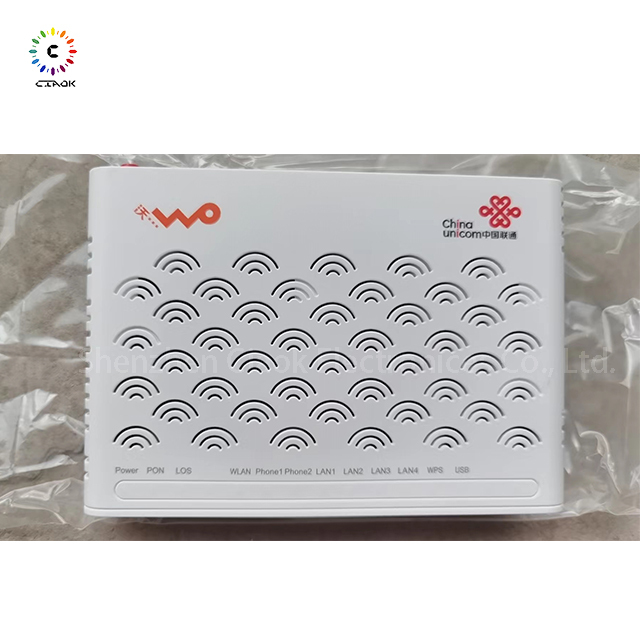 new Gpon ONTONU Original ZTE ZXA10 F627 4 lan port and 2 voice port with WIFI English Version