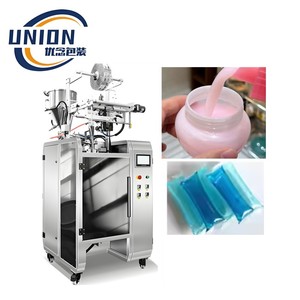 Máquina de Envasado Vertical Automática para Envasado Directo de Fábrica de Suavizante de Telas Softlan en Película de PVA Floral Soluble en Agua - Product Image 1