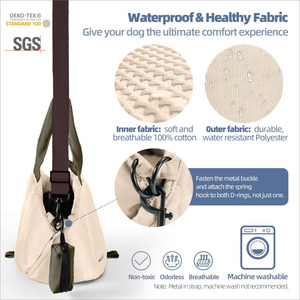 Soft-<b>Sided</b> Pet Carrier <b>Bags</b> Soft Luxury Dog Tote <b>Bag</b> Dog Cat Handbag Travel Soft Products with Adjustable Leash Pet Carrier <b>Bag</b> - Product Image 4
